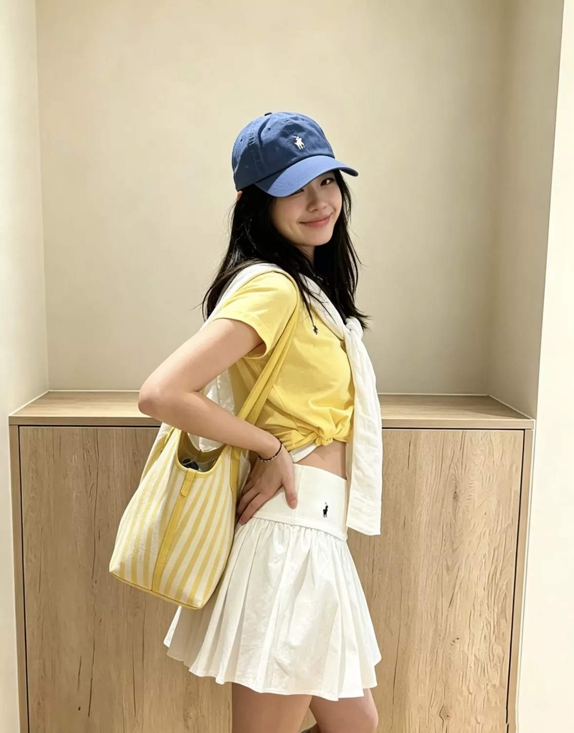 랄프로렌 여성 플리츠 A라인 스커트 상세 이미지 48
