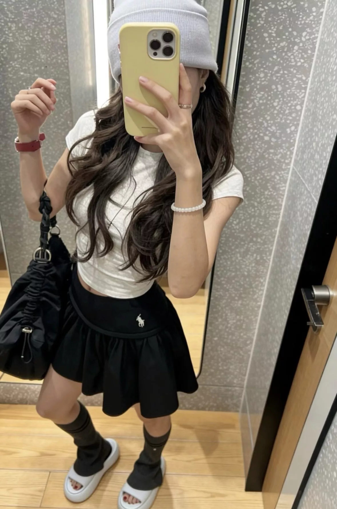랄프로렌 여성 플리츠 A라인 스커트 상세 이미지 76