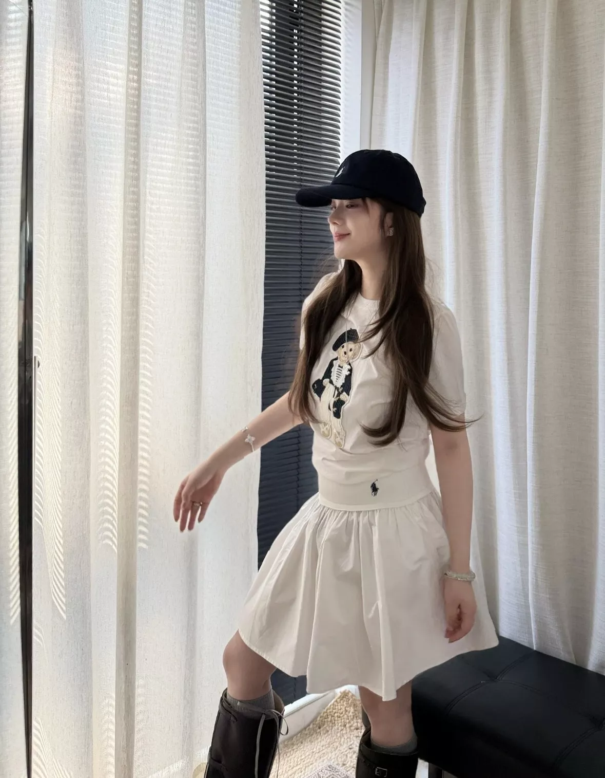 랄프로렌 여성 플리츠 A라인 스커트 상세 이미지 79