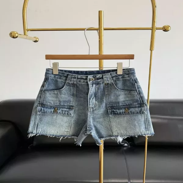 미우미우 포켓 데님 쇼츠