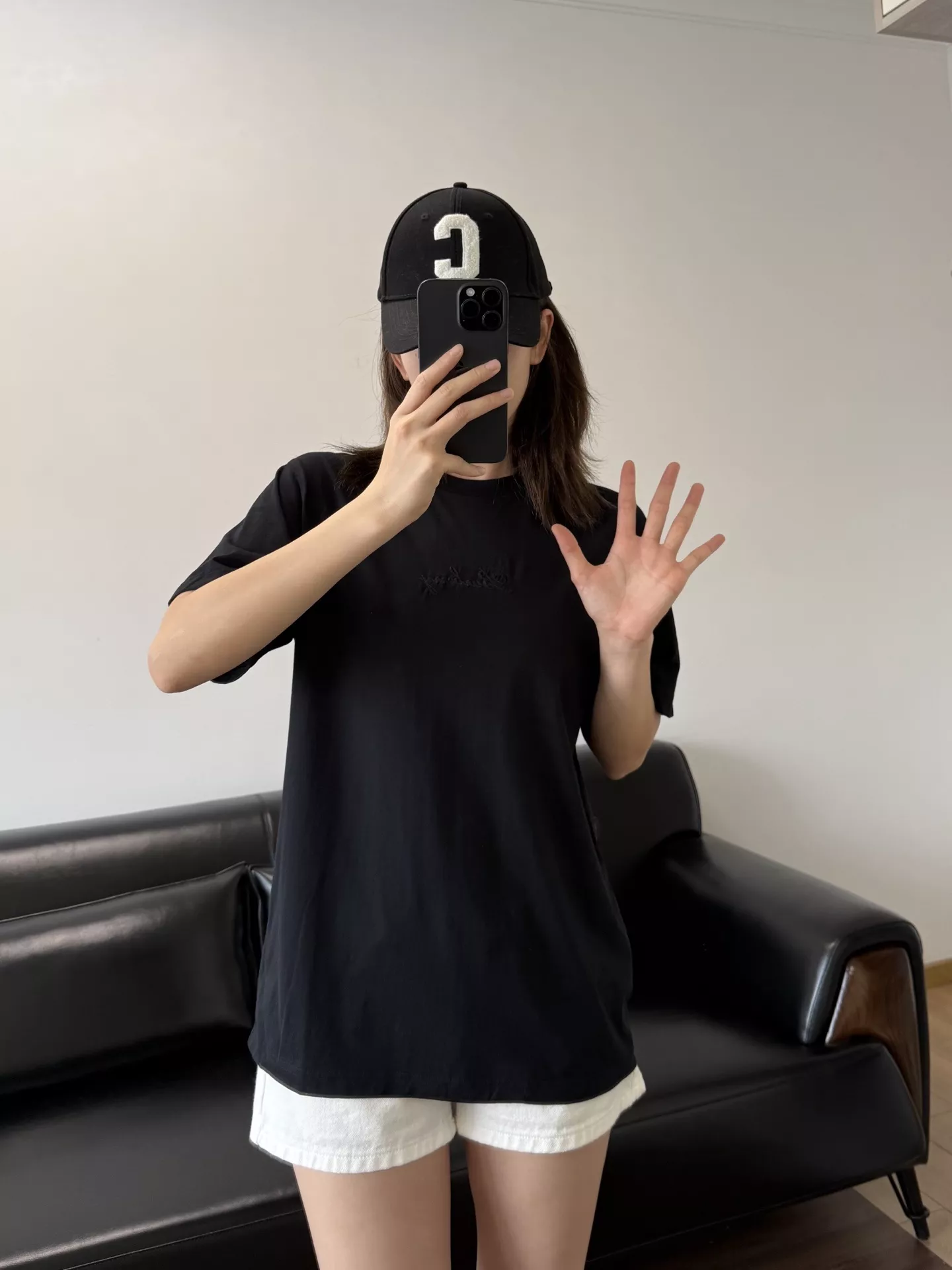 버버리 레터 자수 라운드 반팔 티셔츠 상세 이미지 29