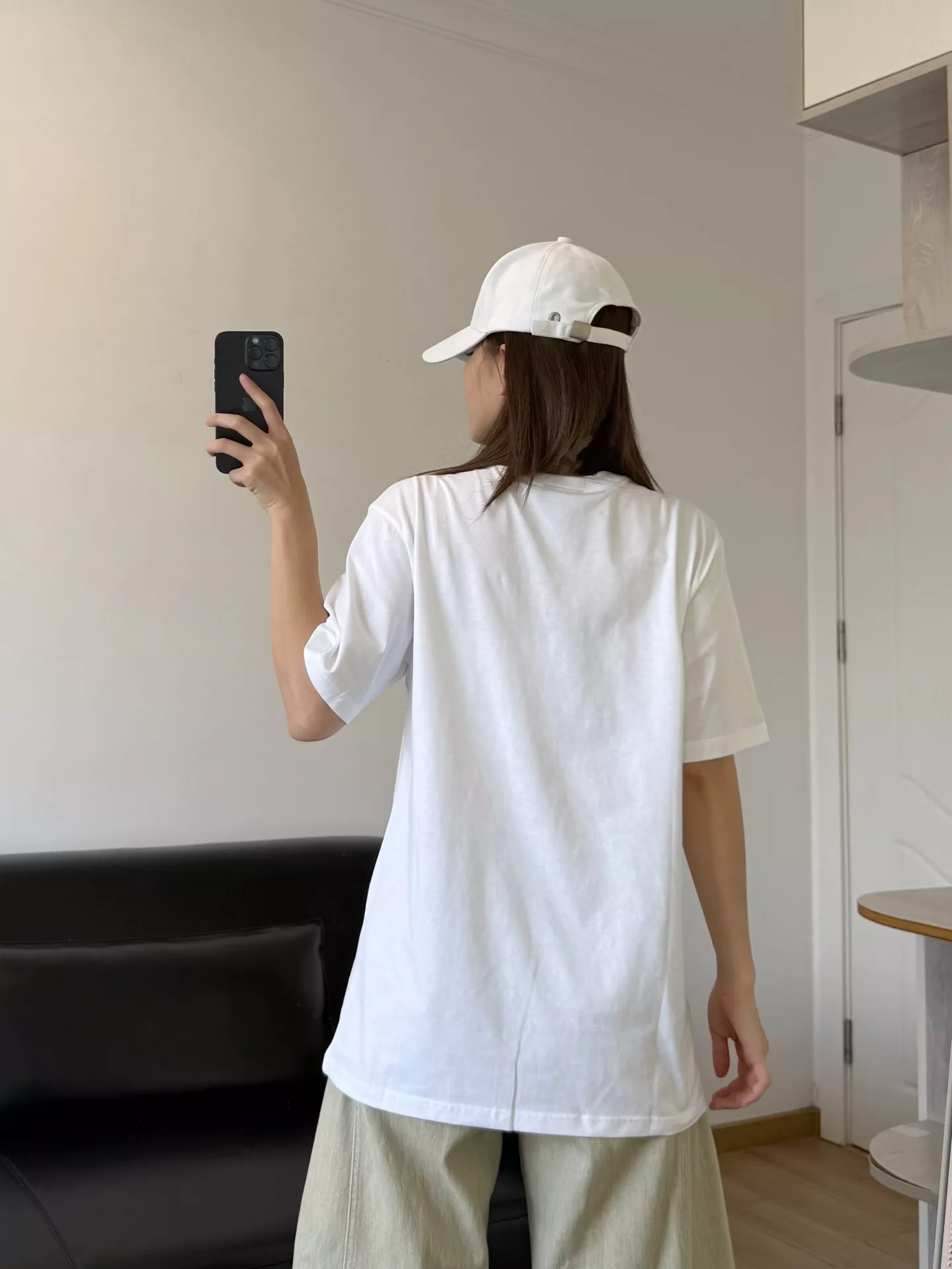 디올 로고 배지 자수 반팔 티셔츠 상세 이미지 40
