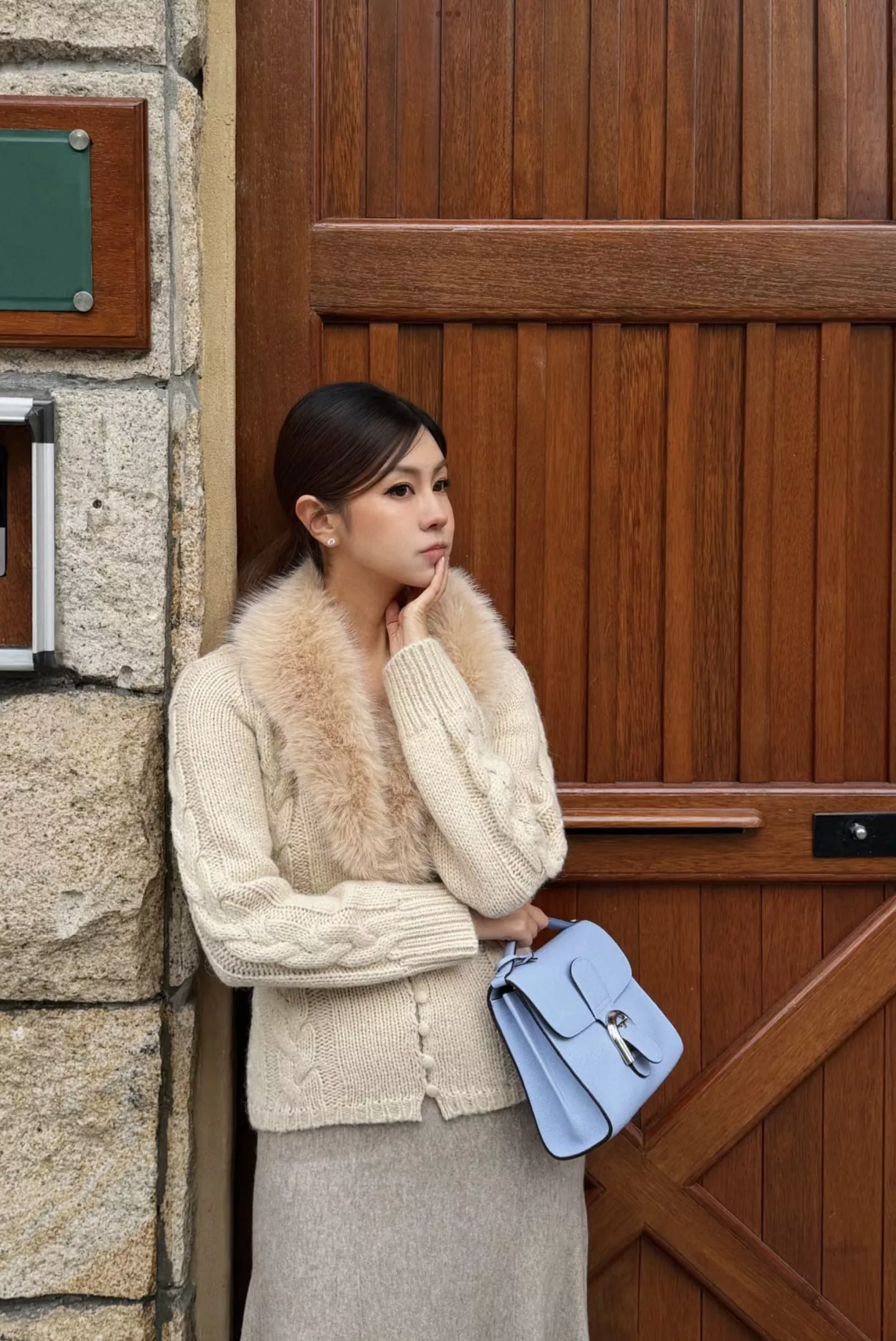 델보 템포 스몰 탑핸들백 상세 이미지 14