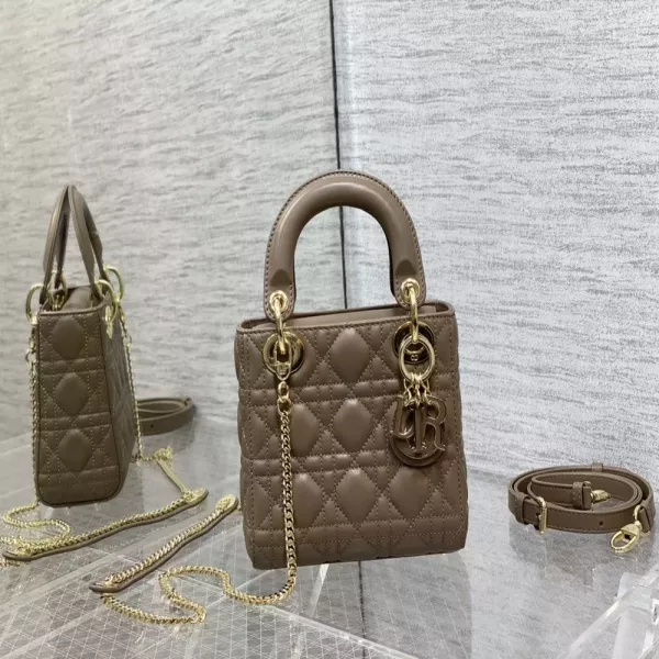 디올 레이디 스타일 미니 체인백