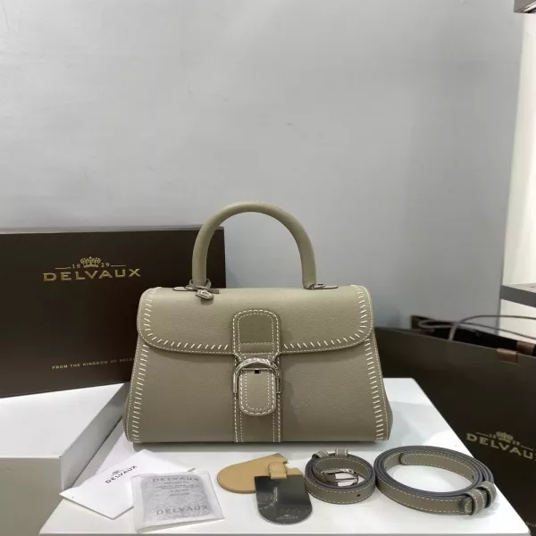 델보 브릴리앙 스티치 핸드백