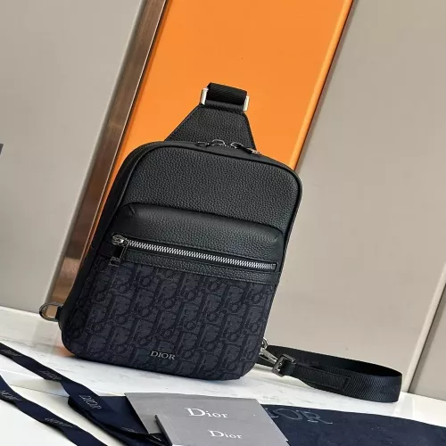 디올 오블리크 패턴 벨트백