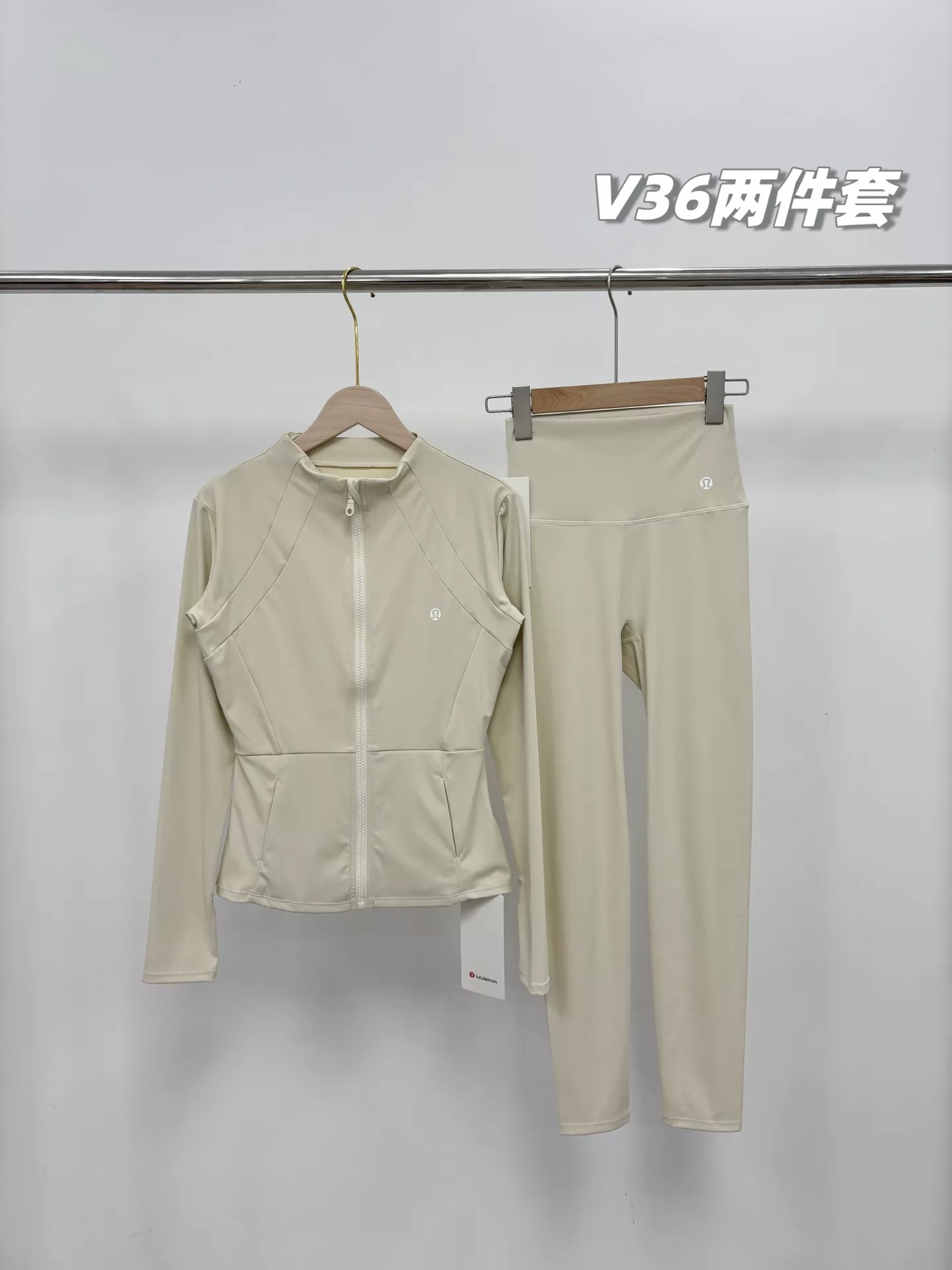 룰루레몬 브이36 집업 재킷 레깅스 세트 상세 이미지 6