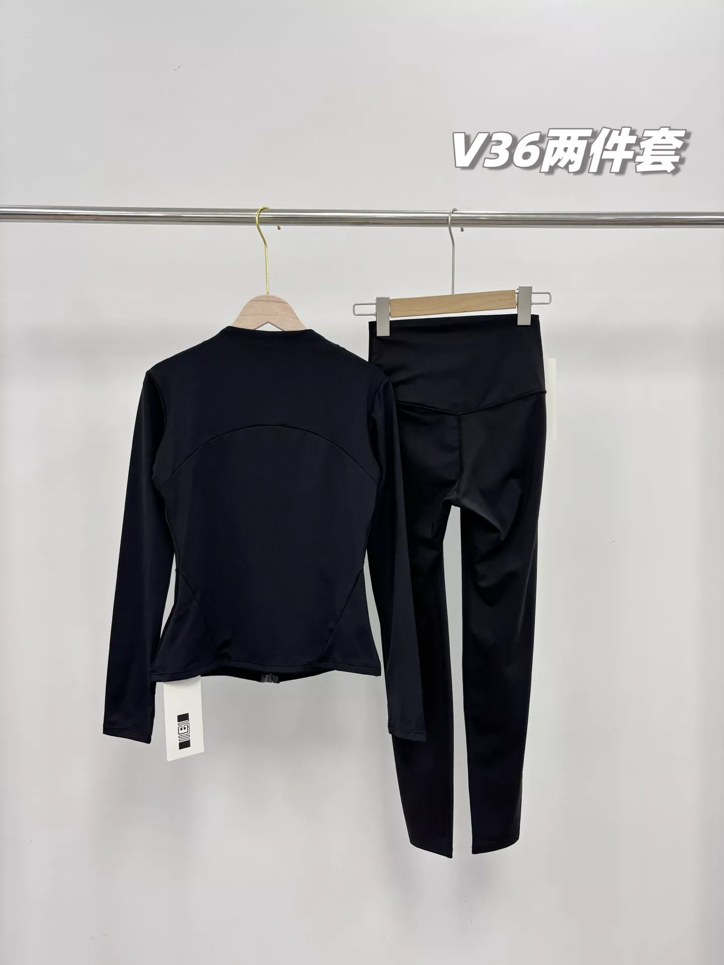 룰루레몬 브이36 집업 재킷 레깅스 세트 상세 이미지 3