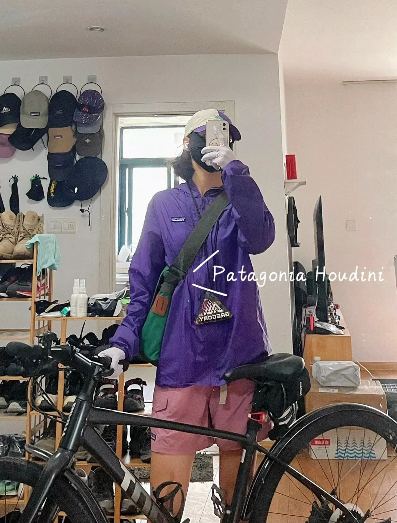 파타고니아 초경량 후드 바람막이 재킷 상세 이미지 42