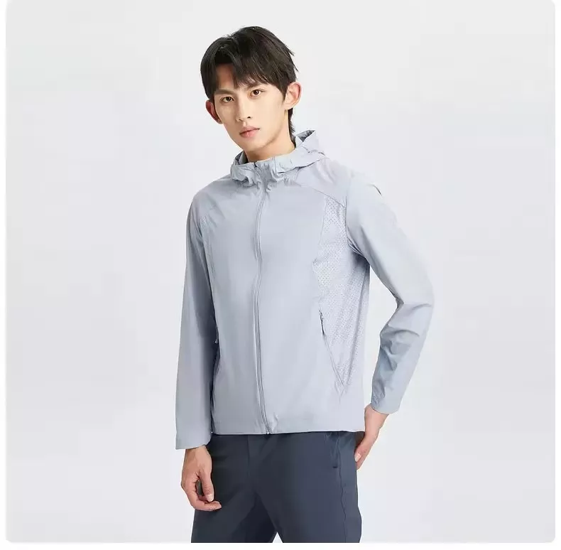 코오롱스포츠 경량 후드 바람막이 재킷 상세 이미지 8