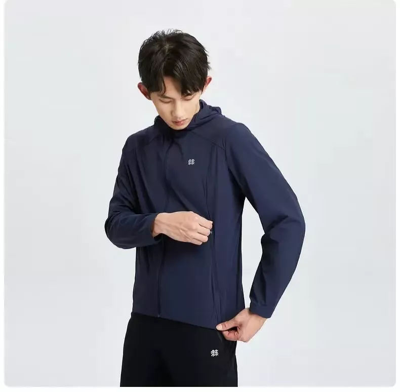 코오롱스포츠 경량 후드 바람막이 재킷 상세 이미지 6