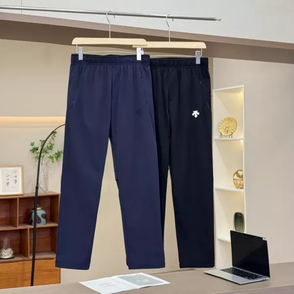 데상트 기능성 우븐 운동 바지