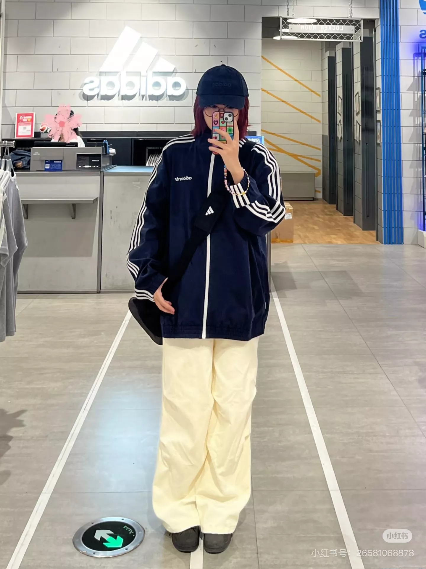 아디다스 삼선 후드 바람막이 재킷 상세 이미지 34