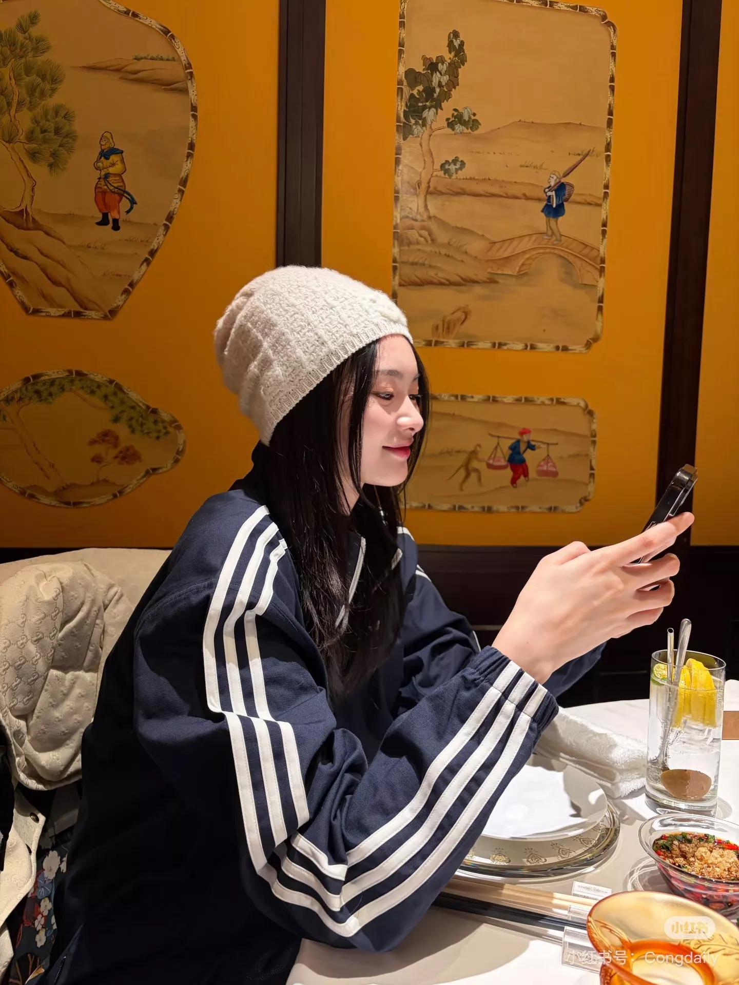 아디다스 삼선 후드 바람막이 재킷 상세 이미지 30
