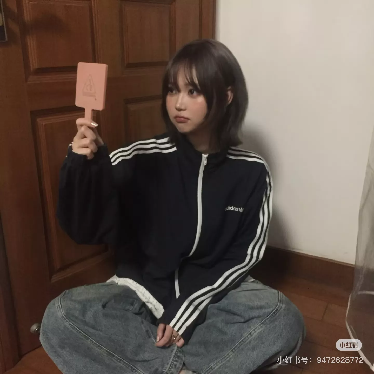아디다스 삼선 후드 바람막이 재킷 상세 이미지 17