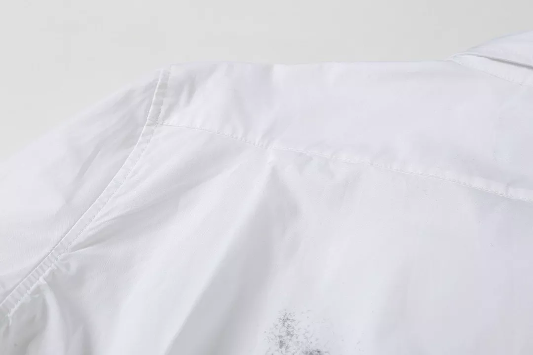 발렌시아가 블러 콜라 프린트 셔츠 상세 이미지 5
