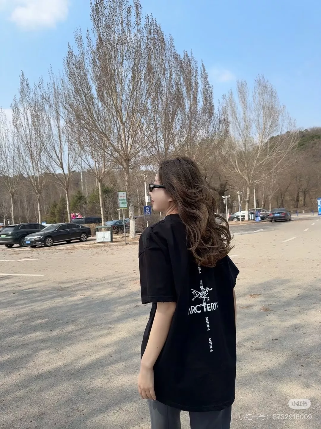 아크테릭스 반사 로고 라운드넥 반팔 티 상세 이미지 22