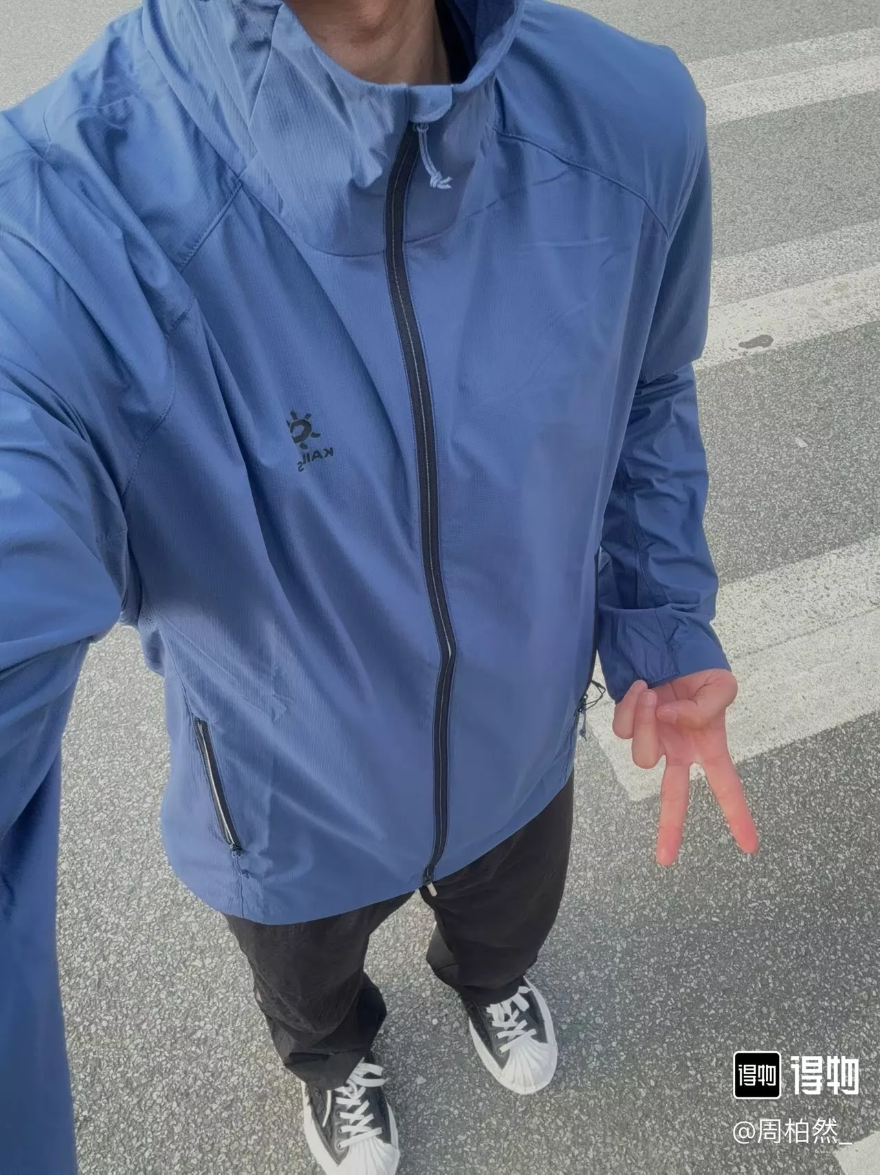 카일라스 경량 통기성 후드 바람막이 상세 이미지 20