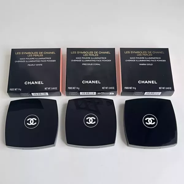 샤넬 더블씨 진주광 하이라이트 팔레트