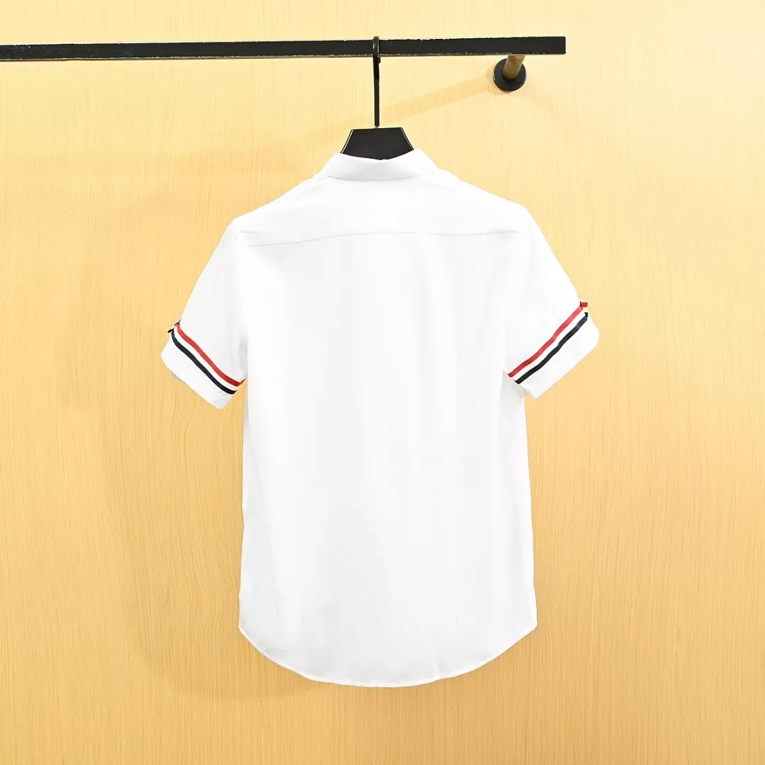 톰브라운 삼선 포인트 반팔 셔츠 상세 이미지 5