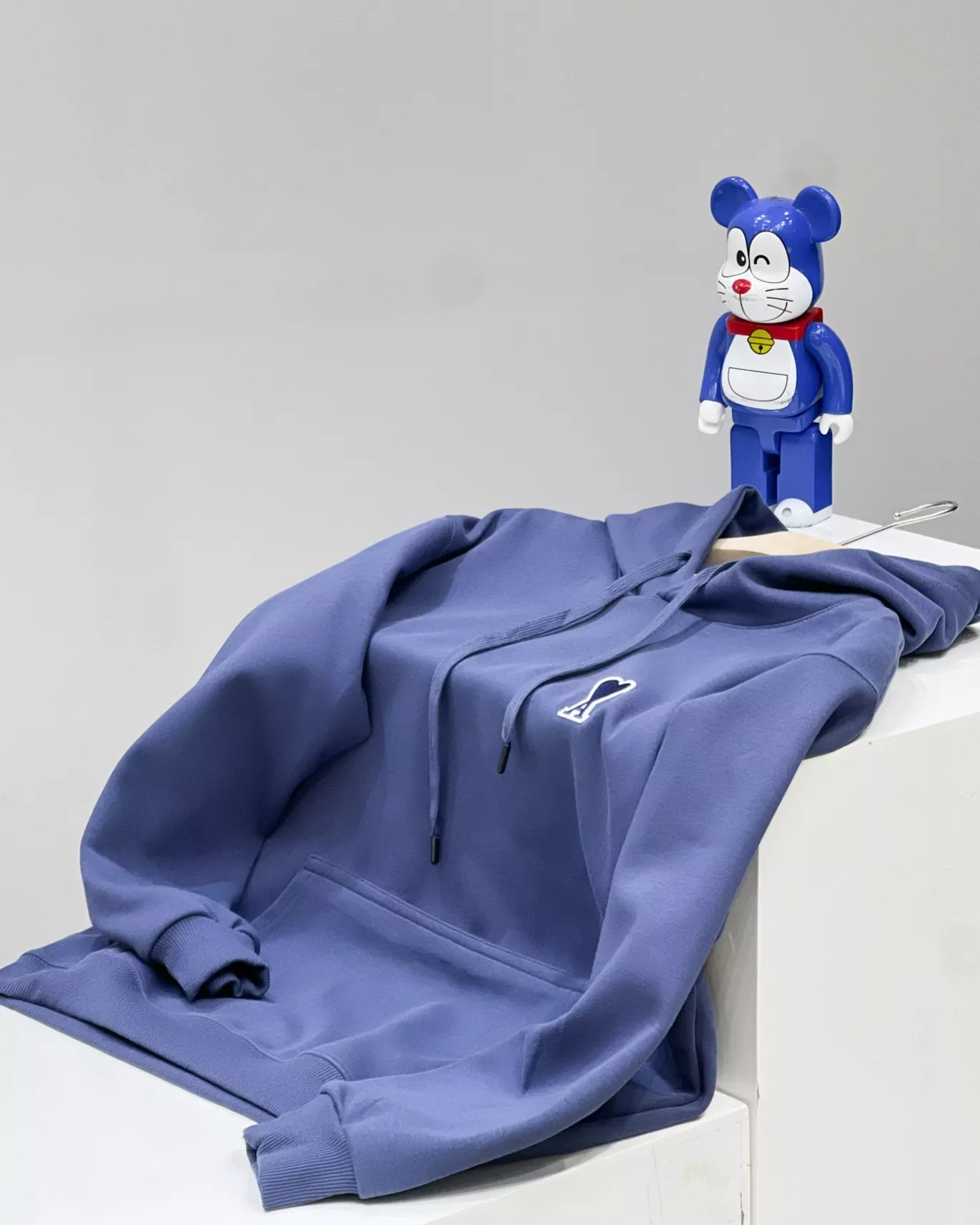 아미 하트 자수 후드 스웨트셔츠 상세 이미지 11