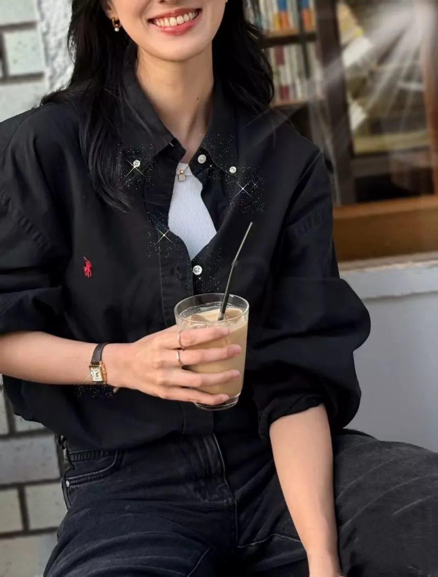 랄프로렌 옥스포드 코튼 포니 자수 셔츠 상세 이미지 34