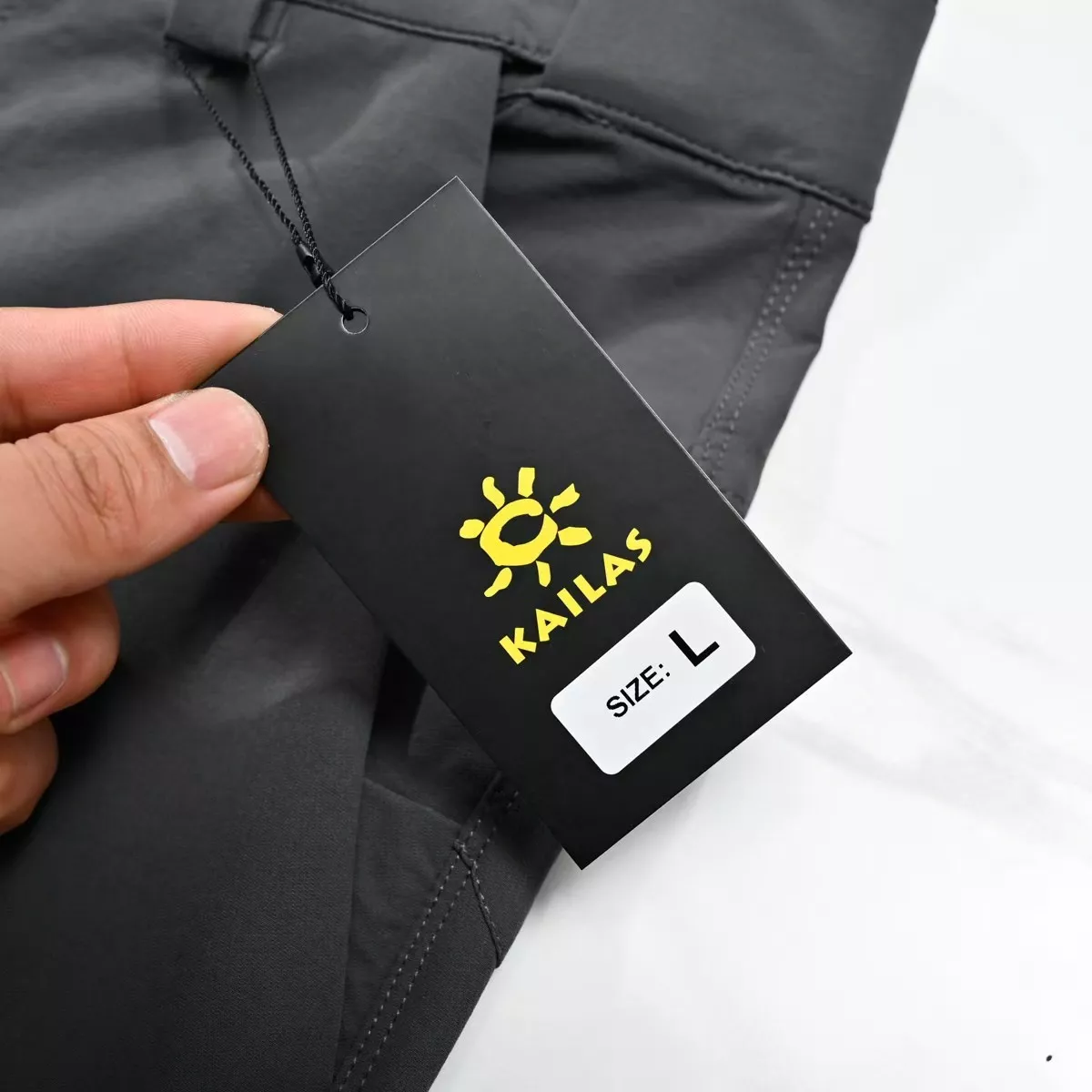 카일라스 자수 로고 아웃도어 기능성 팬츠 상세 이미지 7