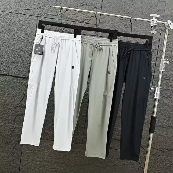 코오롱 로고 포인트 속건 밴딩 팬츠
