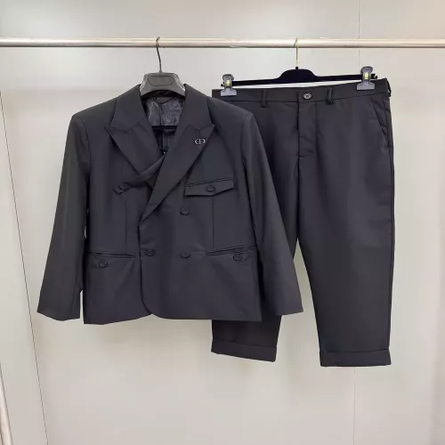 디올 더블 브레스티드 재킷 팬츠 세트