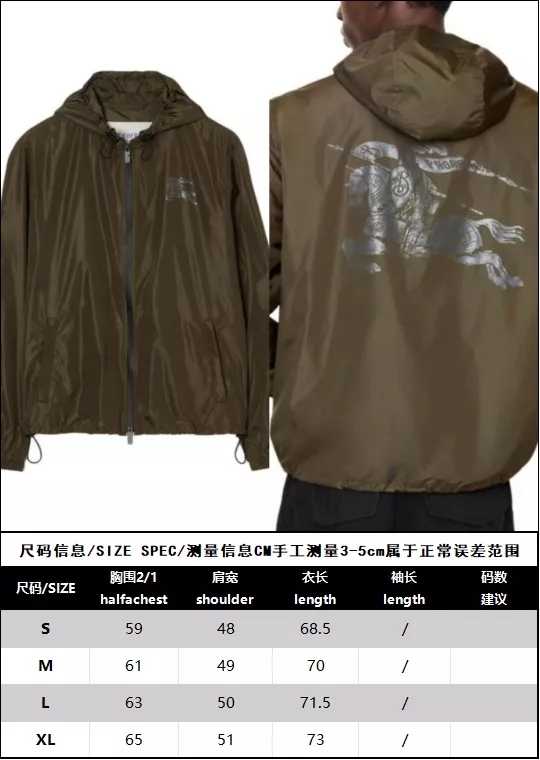버버리 후드 집업 재킷 상세 이미지 23