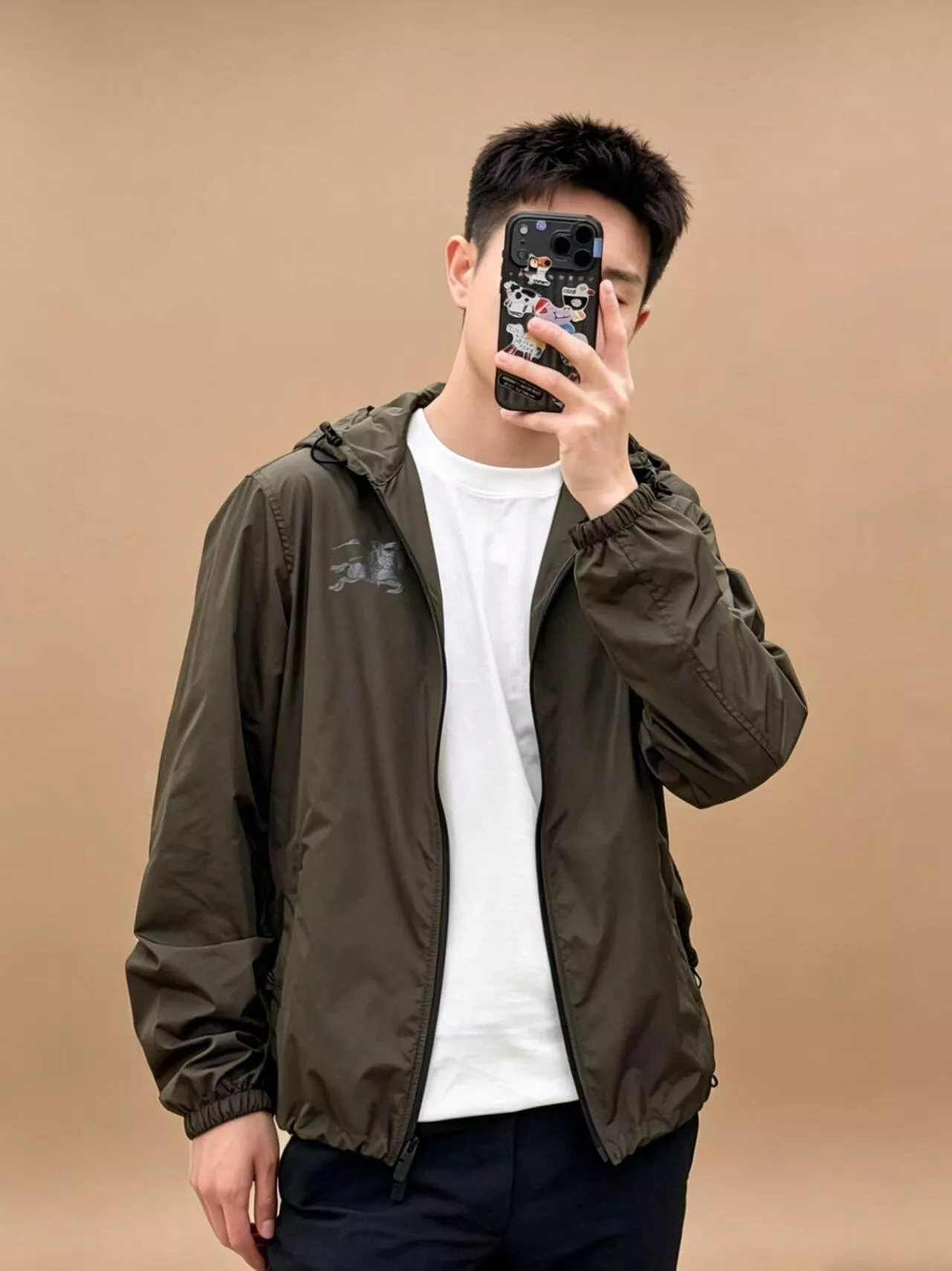 버버리 후드 집업 재킷 상세 이미지 17