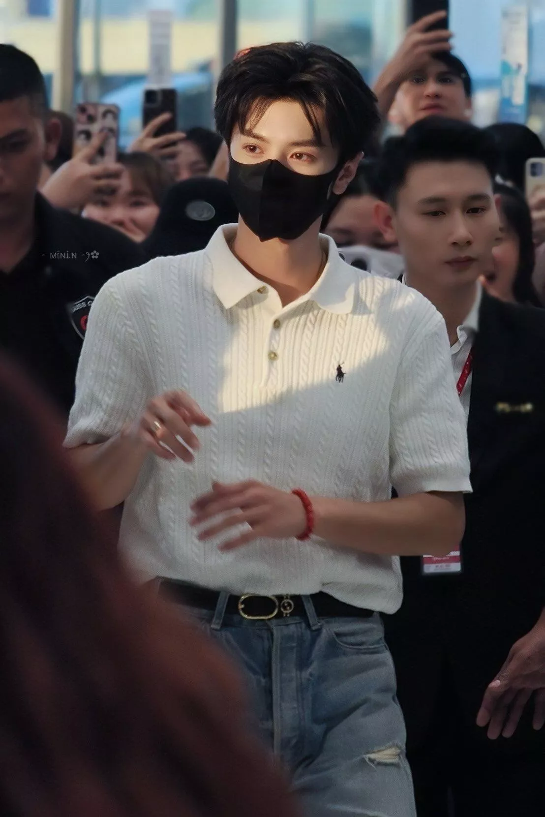 랄프로렌 케이블 짜임 코튼 반소매 폴로탑 상세 이미지 18