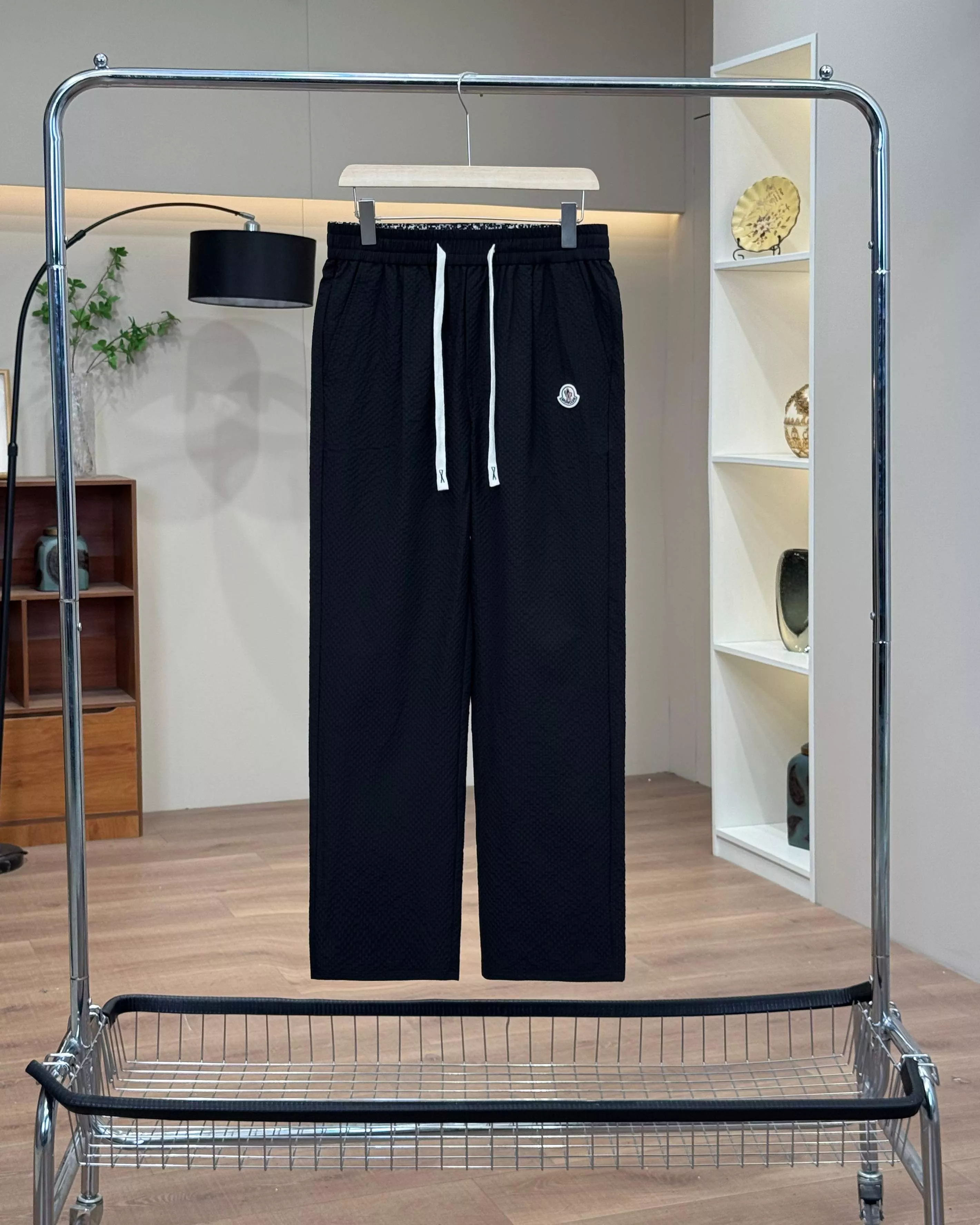 몽클레어 버블 시어서커 속건 와이드 팬츠 상세 이미지 4