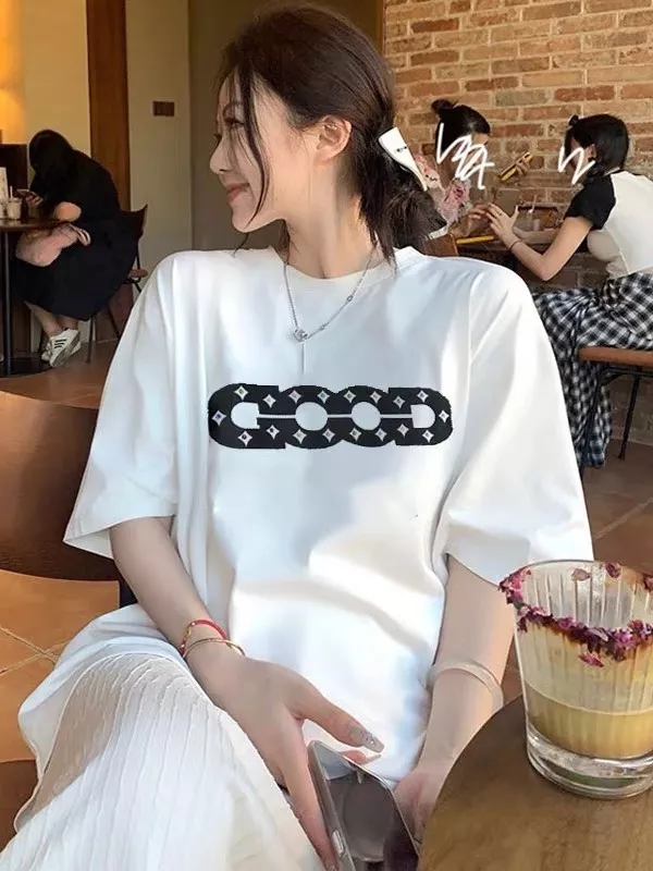 굿브랜드 실리콘 프린트 컬러 스톤 장식 반소매 상세 이미지 18