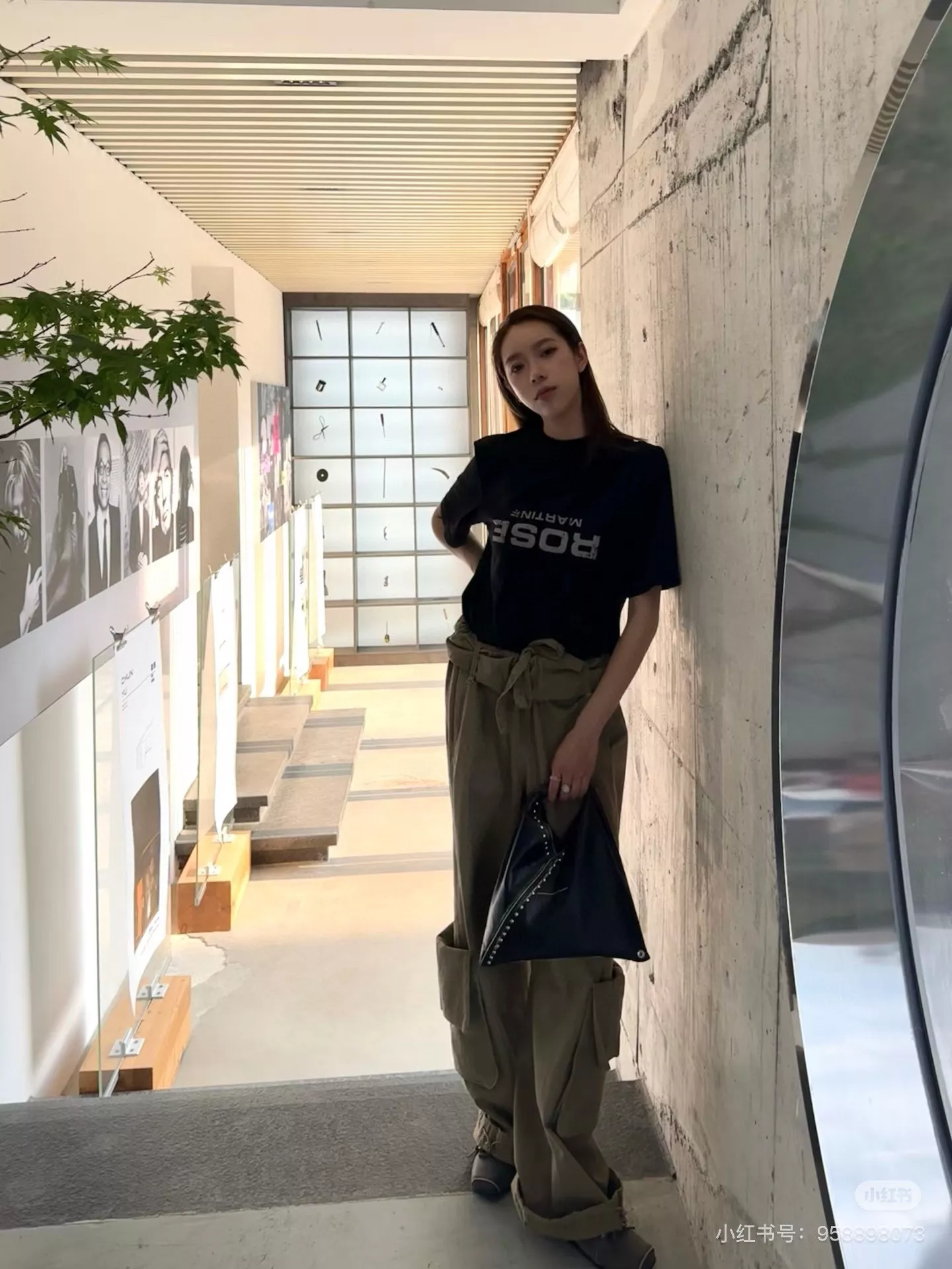 마틴로즈 워싱 레터링 반소매 상의 상세 이미지 30