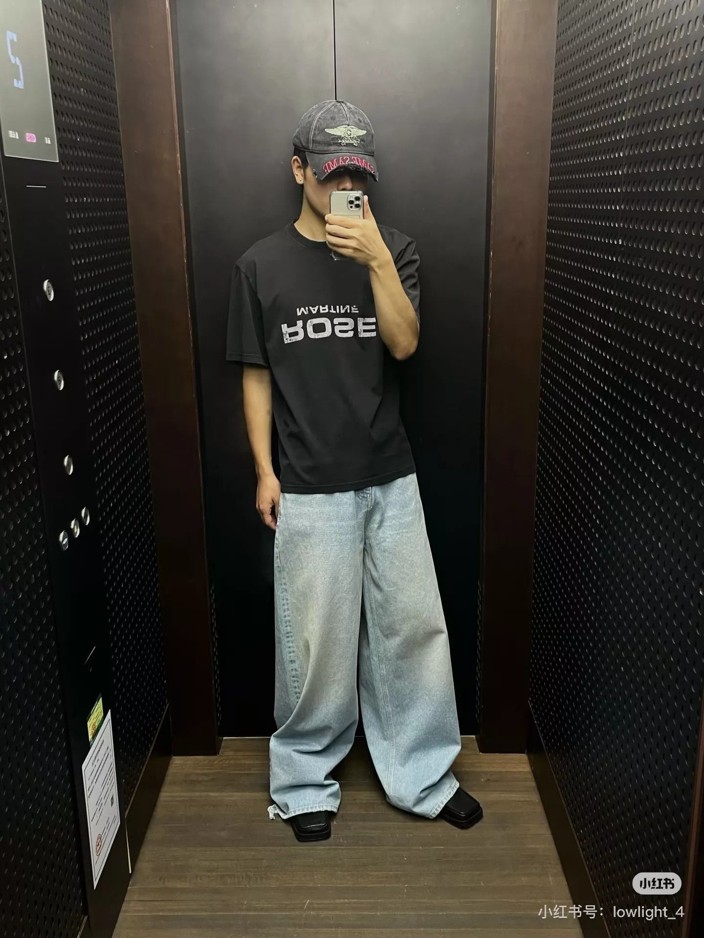 마틴로즈 워싱 레터링 반소매 상의 상세 이미지 25