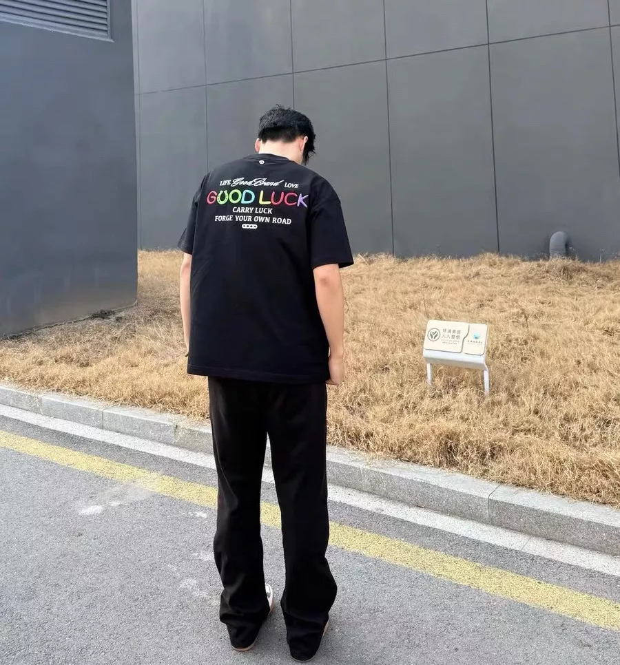 굿브랜드 입체 실리콘 로고 반팔 티셔츠 상세 이미지 32
