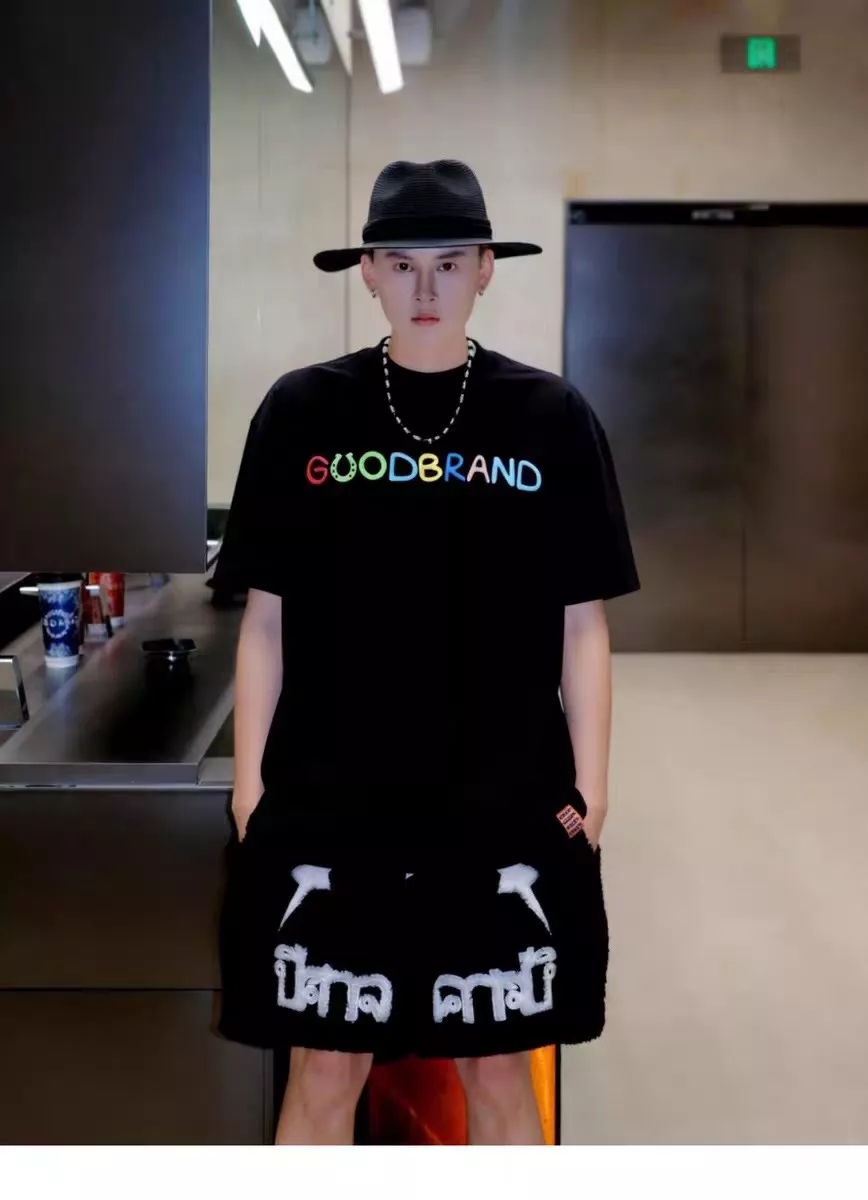 굿브랜드 입체 실리콘 로고 반팔 티셔츠 상세 이미지 33