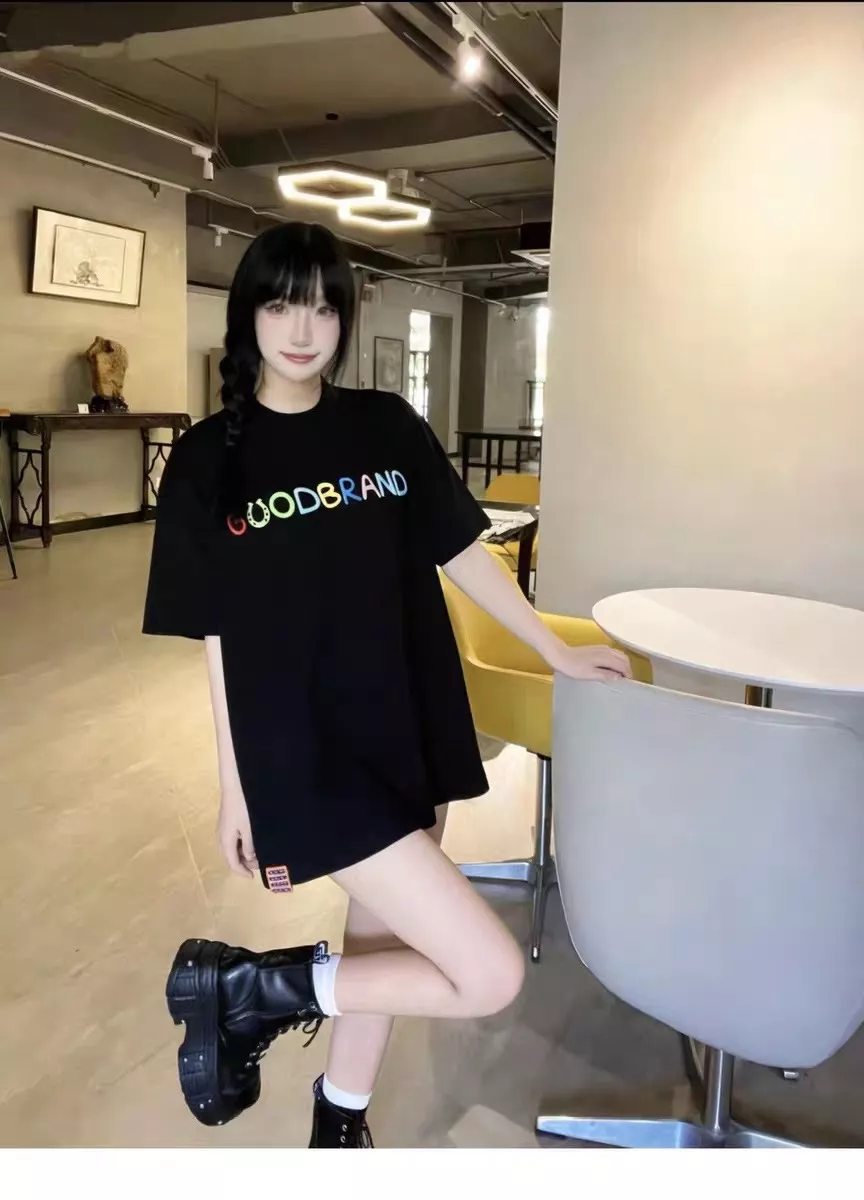 굿브랜드 입체 실리콘 로고 반팔 티셔츠 상세 이미지 19