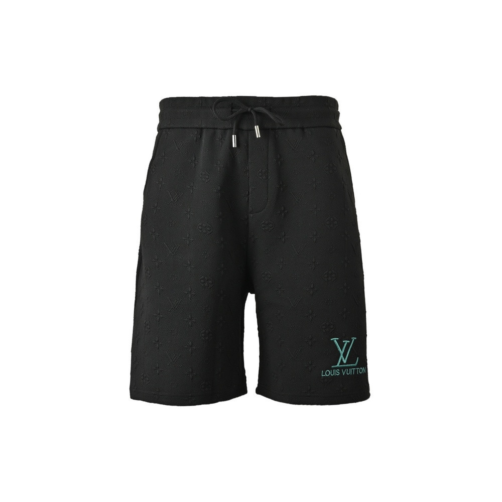 루이비통 자수 로고 모노그램 엠보 쇼츠