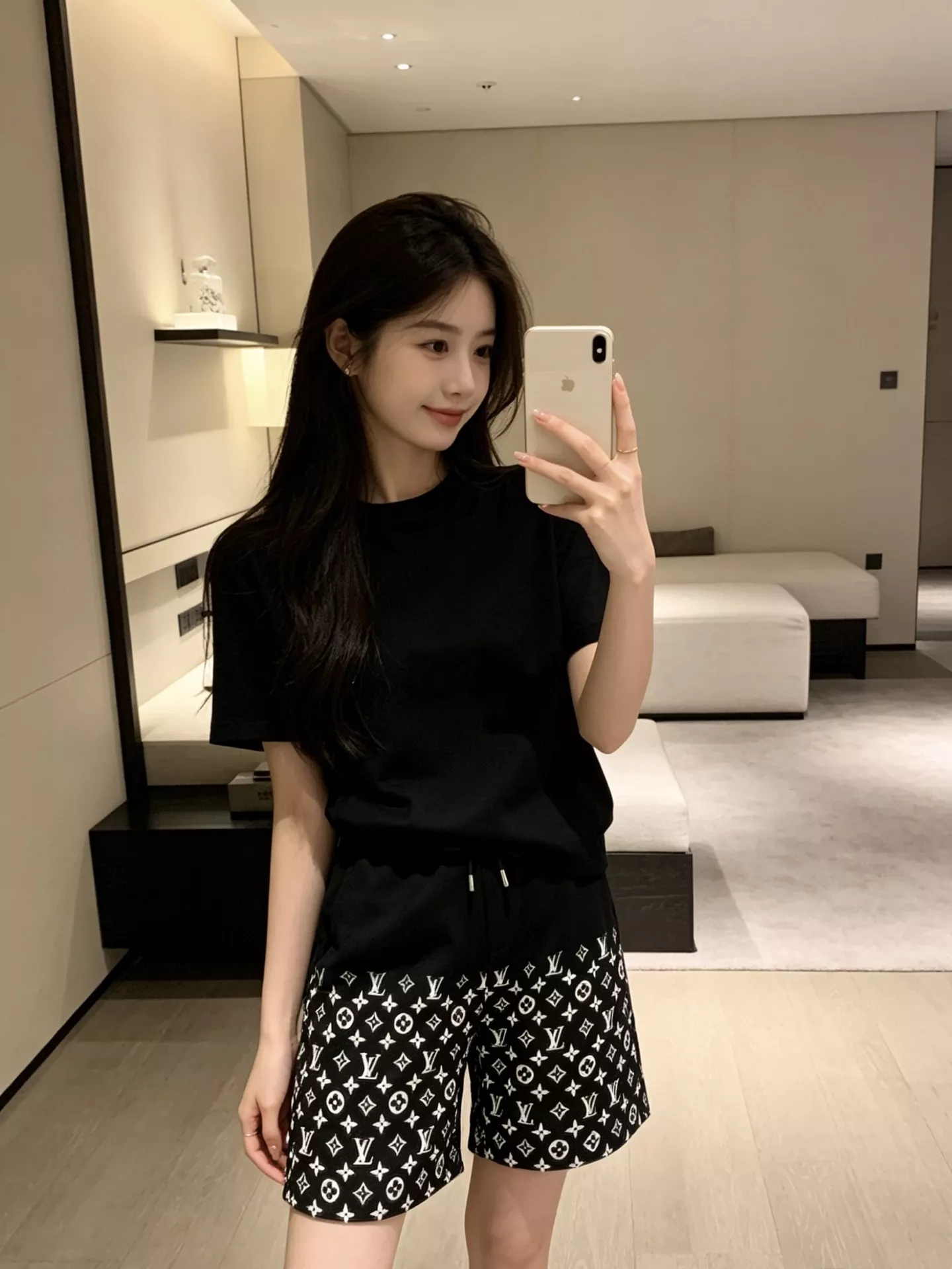 루이비통 모노그램 반폭 패턴 쇼츠 상세 이미지 15
