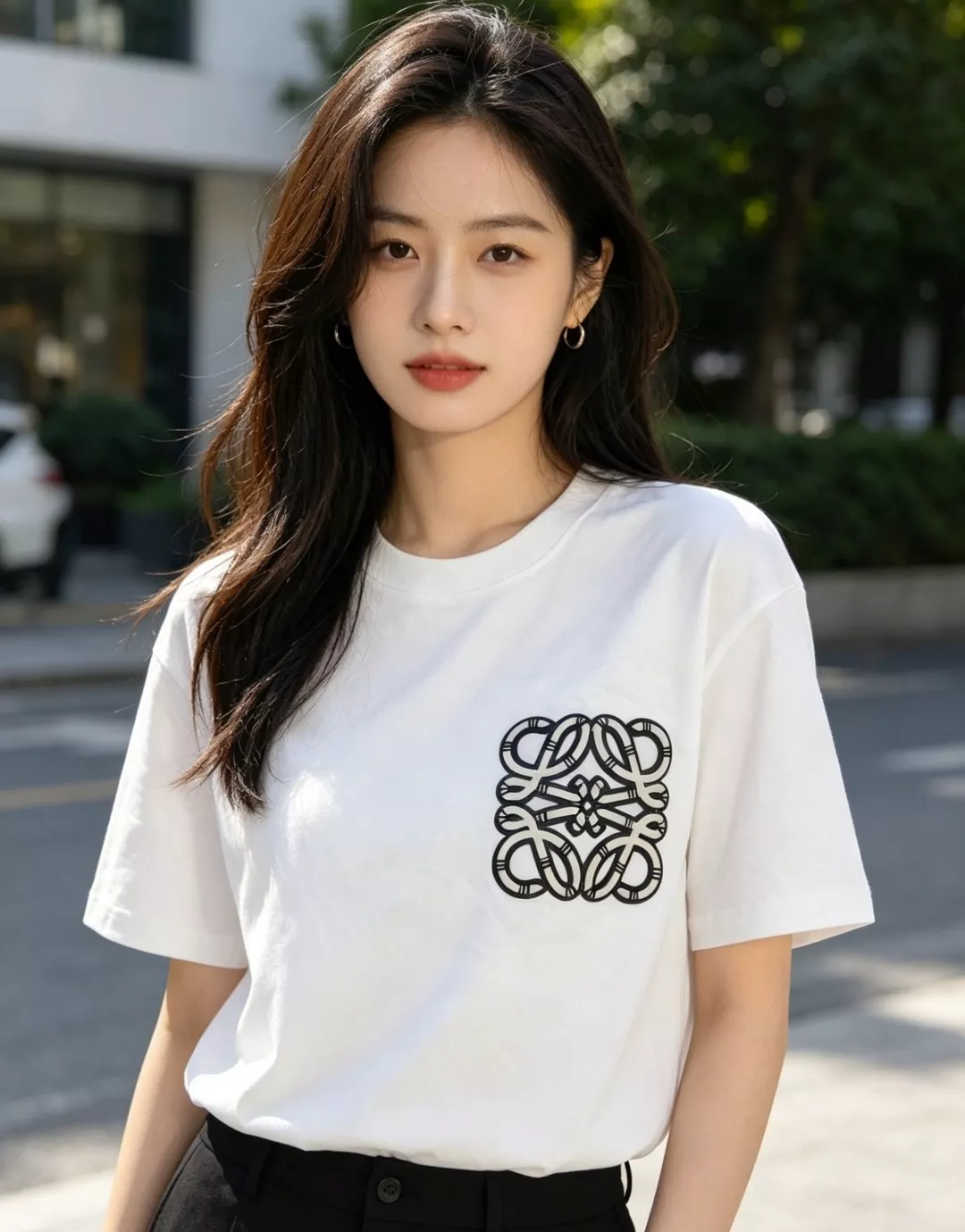 로에베 스티치 로고 니트 쇼츠 상세 이미지 11