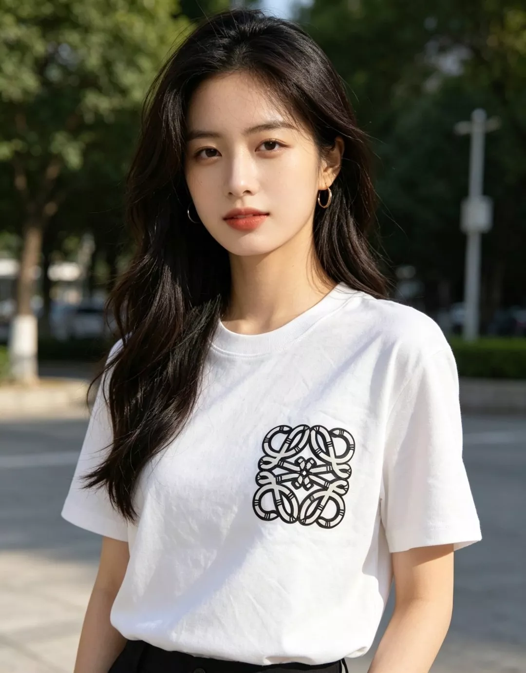 로에베 스티치 로고 니트 쇼츠 상세 이미지 12