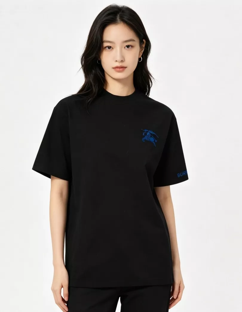 버버리 블루 전마 포인트 반소매 상의 상세 이미지 12