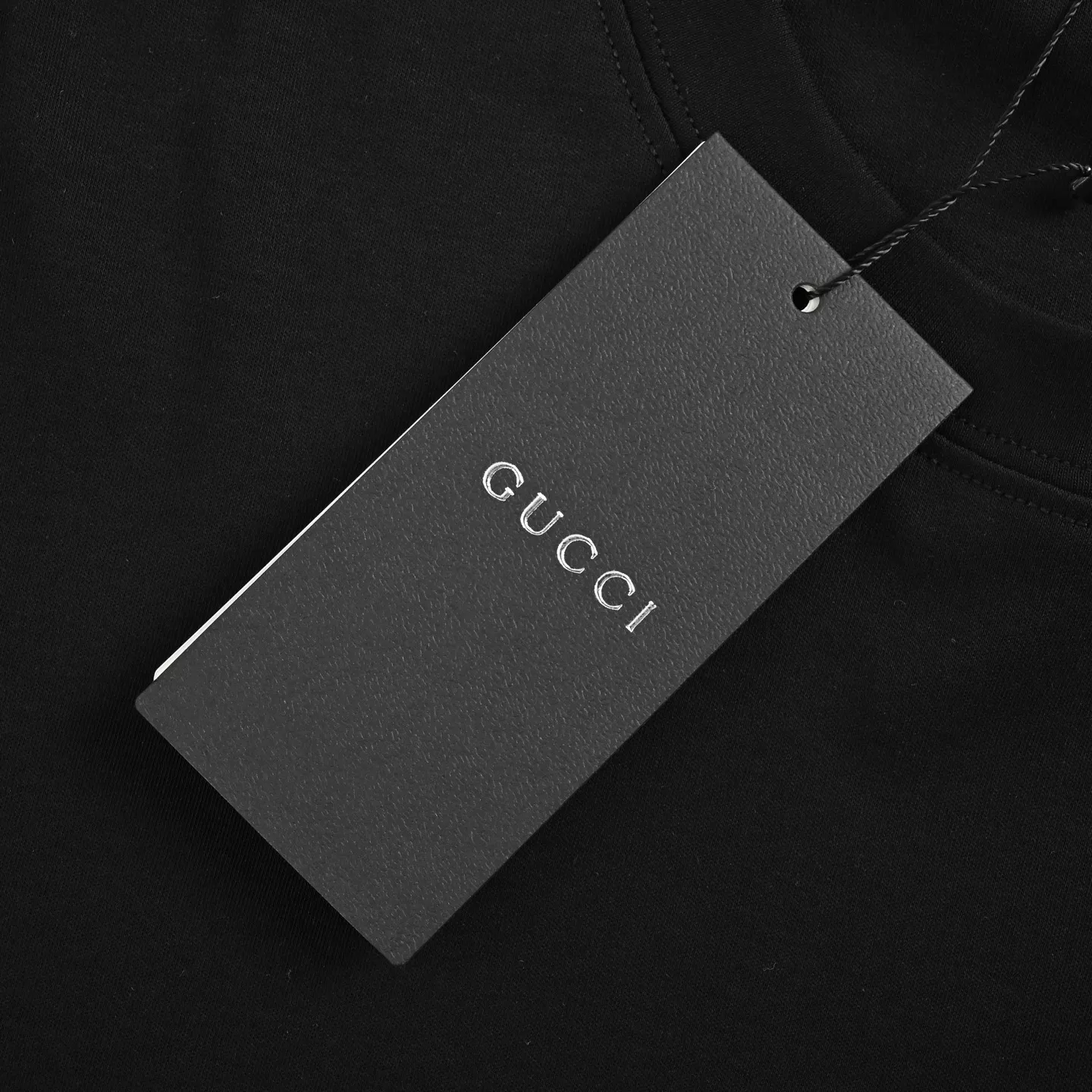 구찌 자수 배지 포인트 반소매 상의 상세 이미지 7