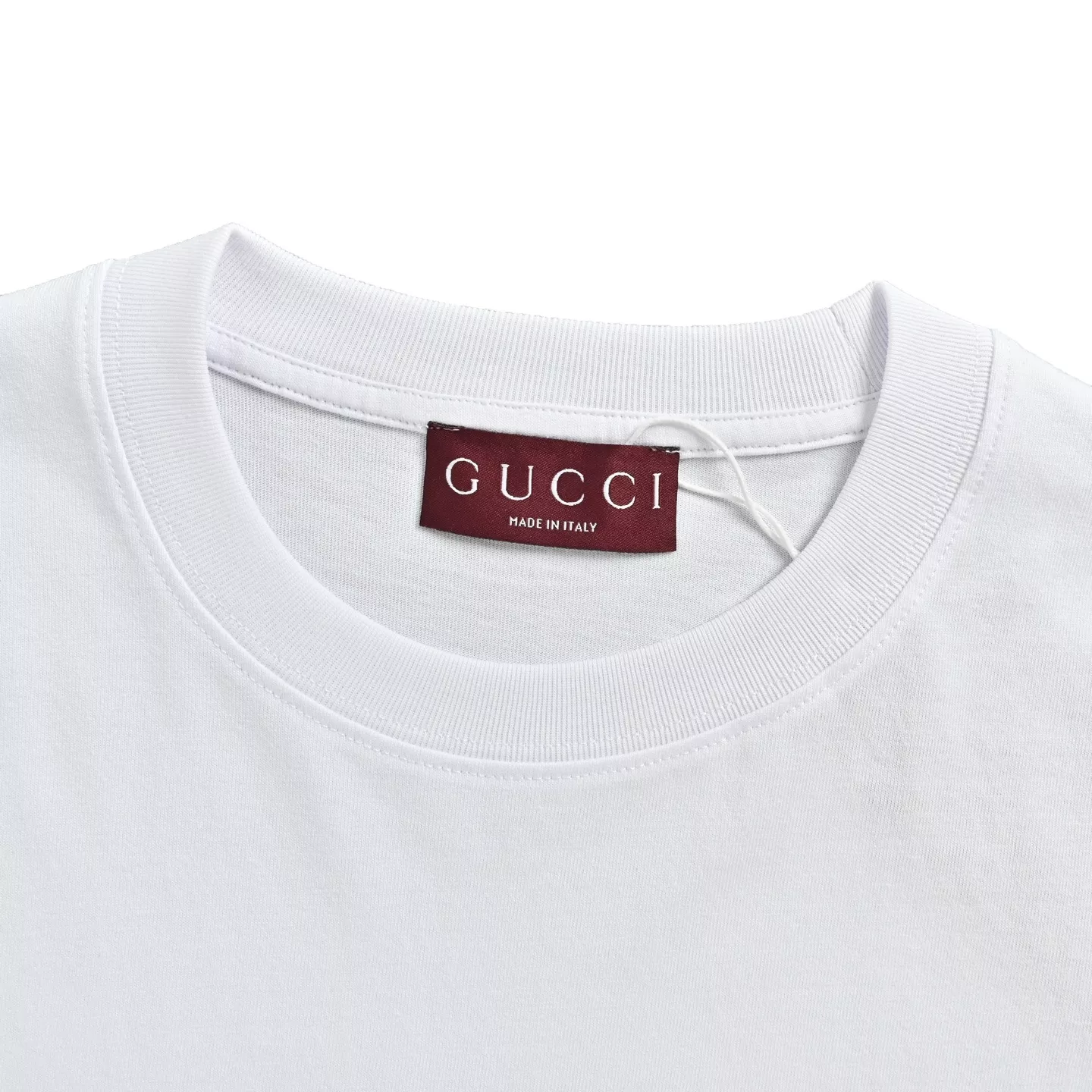구찌 컬러 타월 자수 GG 인터로킹 반소매 상세 이미지 4