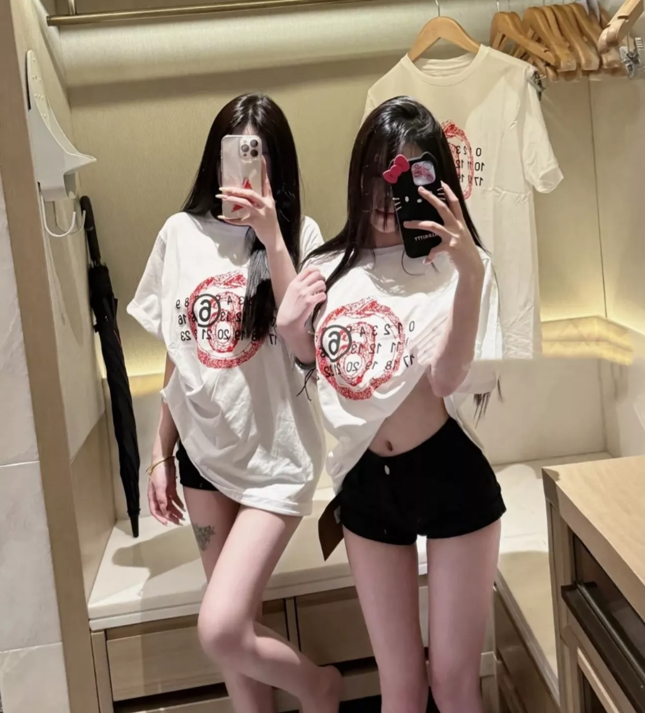 메종마르지엘라 스네이크 프린트 숫자 반팔 티셔츠 상세 이미지 19