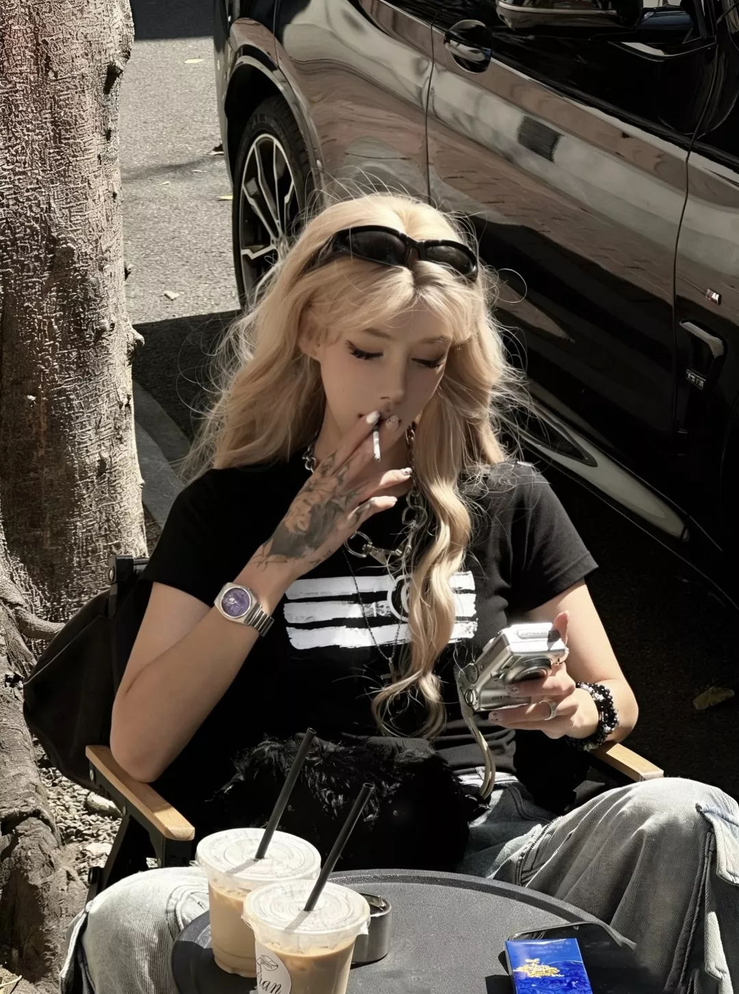 메종마르지엘라 숫자 프린트 라운드넥 반팔 상세 이미지 19