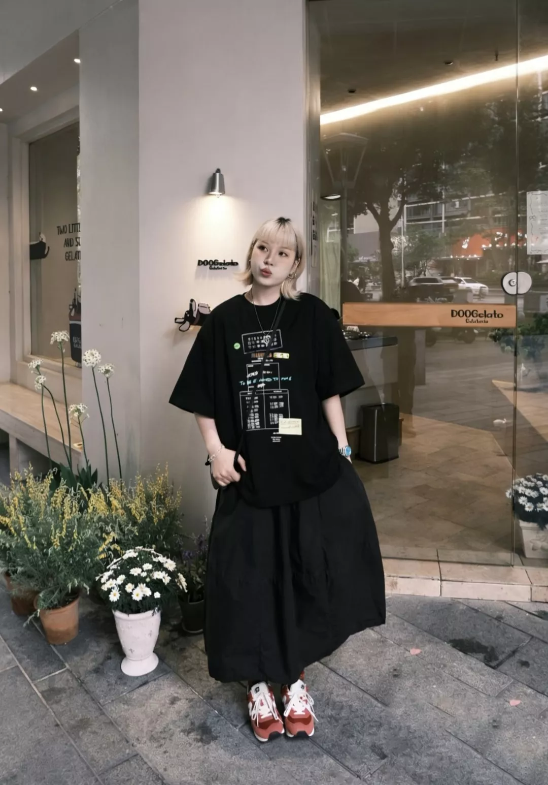 메종마르지엘라 티켓 그래픽 프린트 라운드넥 반팔 상세 이미지 15