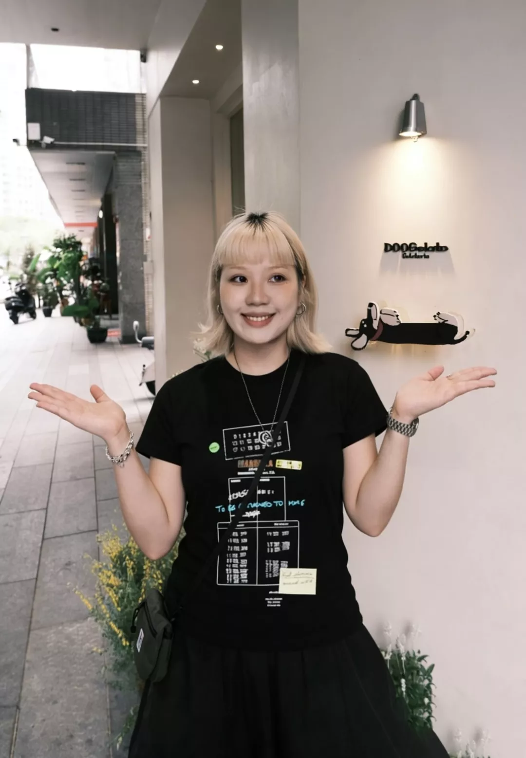 메종마르지엘라 티켓 그래픽 프린트 라운드넥 반팔 상세 이미지 13